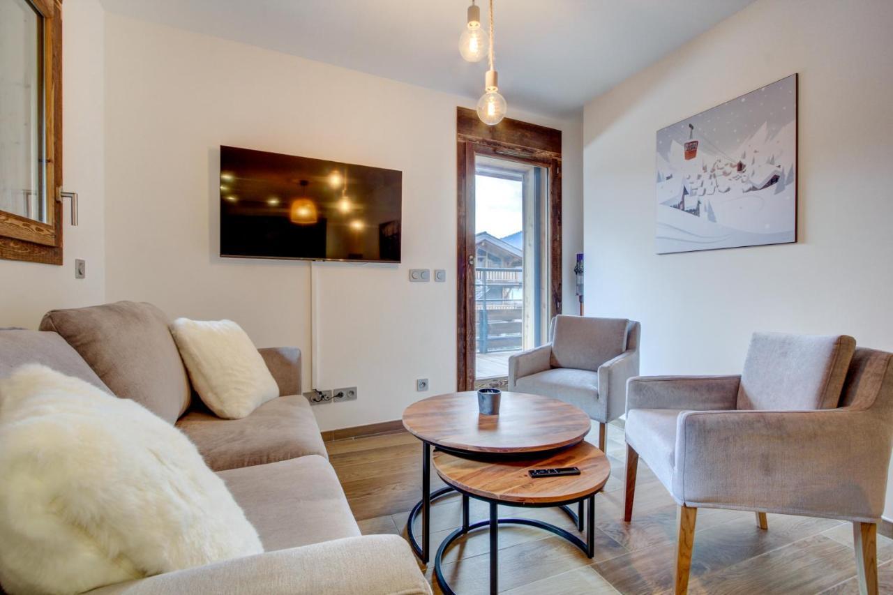 Carlina 101 Apartment Morzine Bagian luar foto